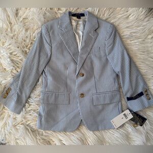 Ralph Lauren seersucker suit jacket